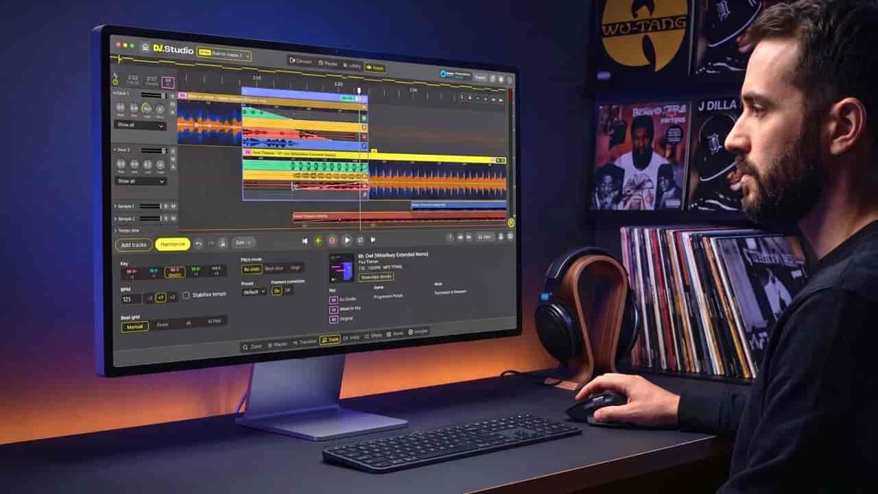 Visual voor scratching in DJ.Studio