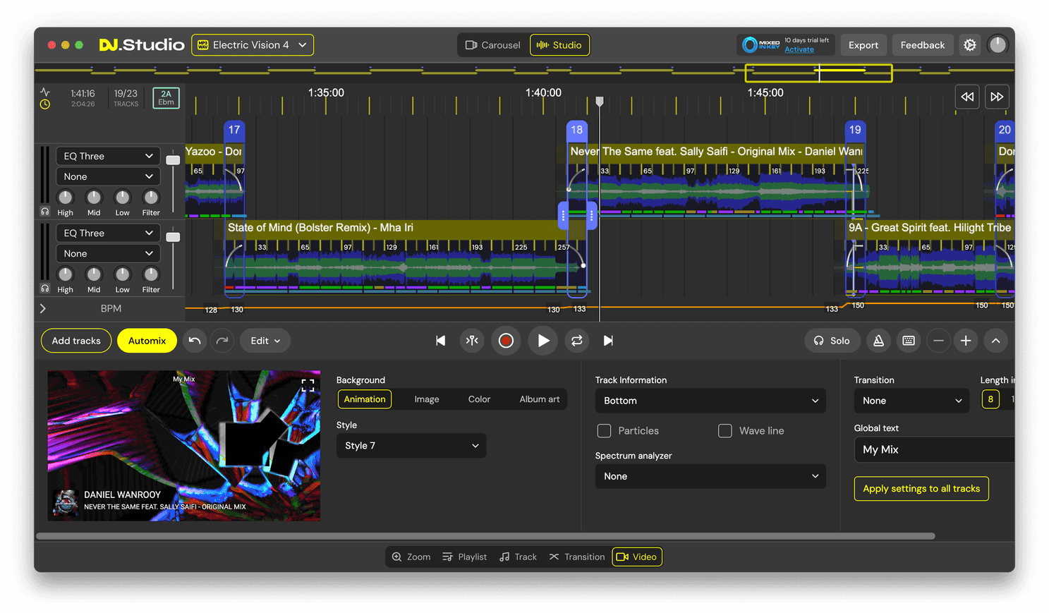 DJ.Studio Video Creator