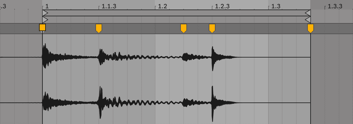 ableton warp markers