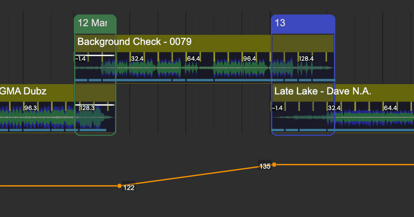 Speeding up BPM DJ Transition