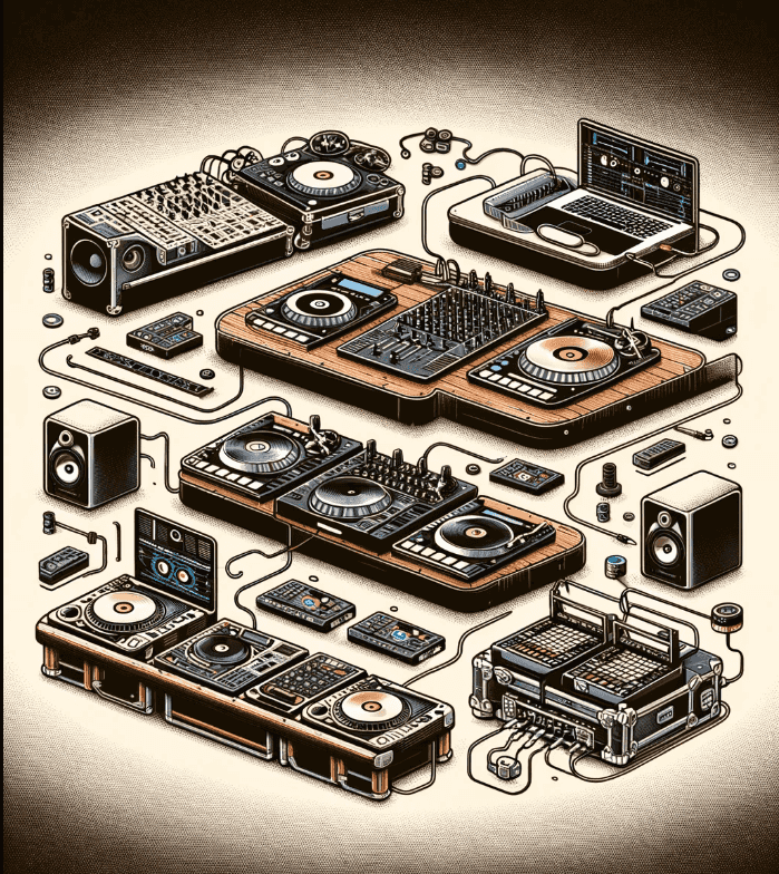 5 types of dj setup