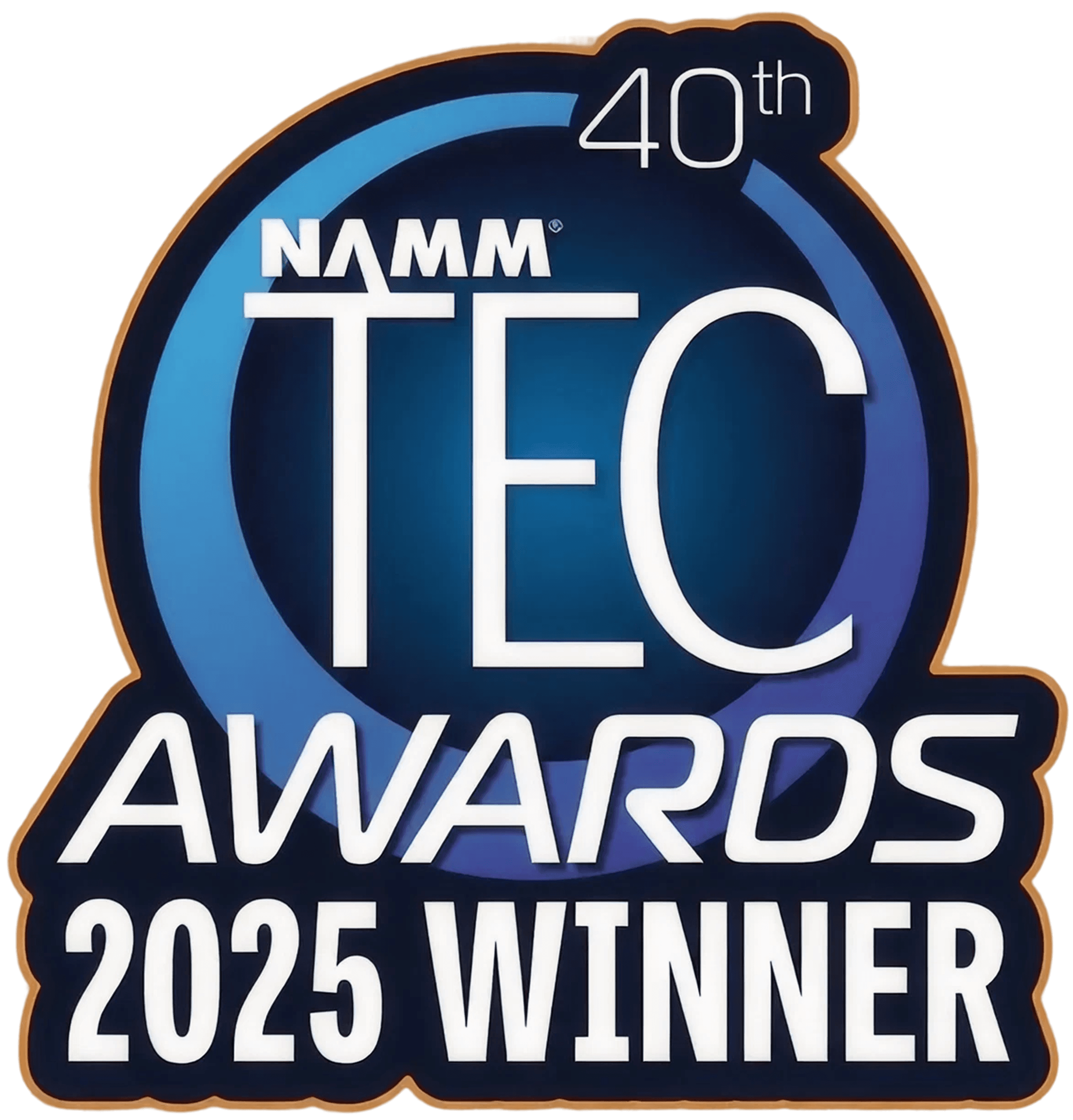 NAMM TEC Awards 2025 winner badge