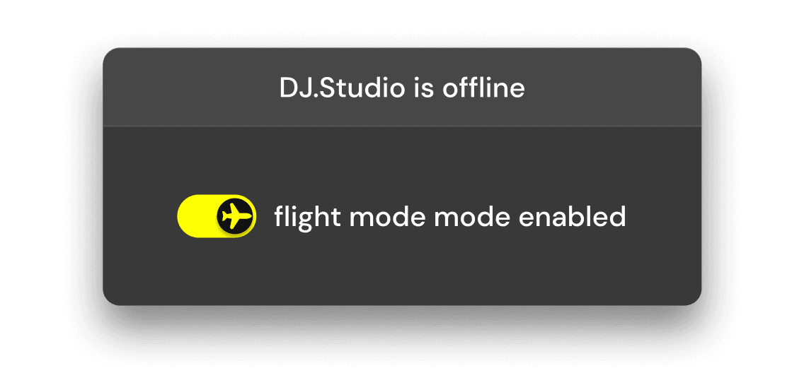 Flight mode