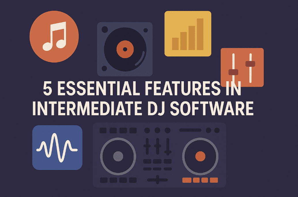 dj software features for intermediate djs