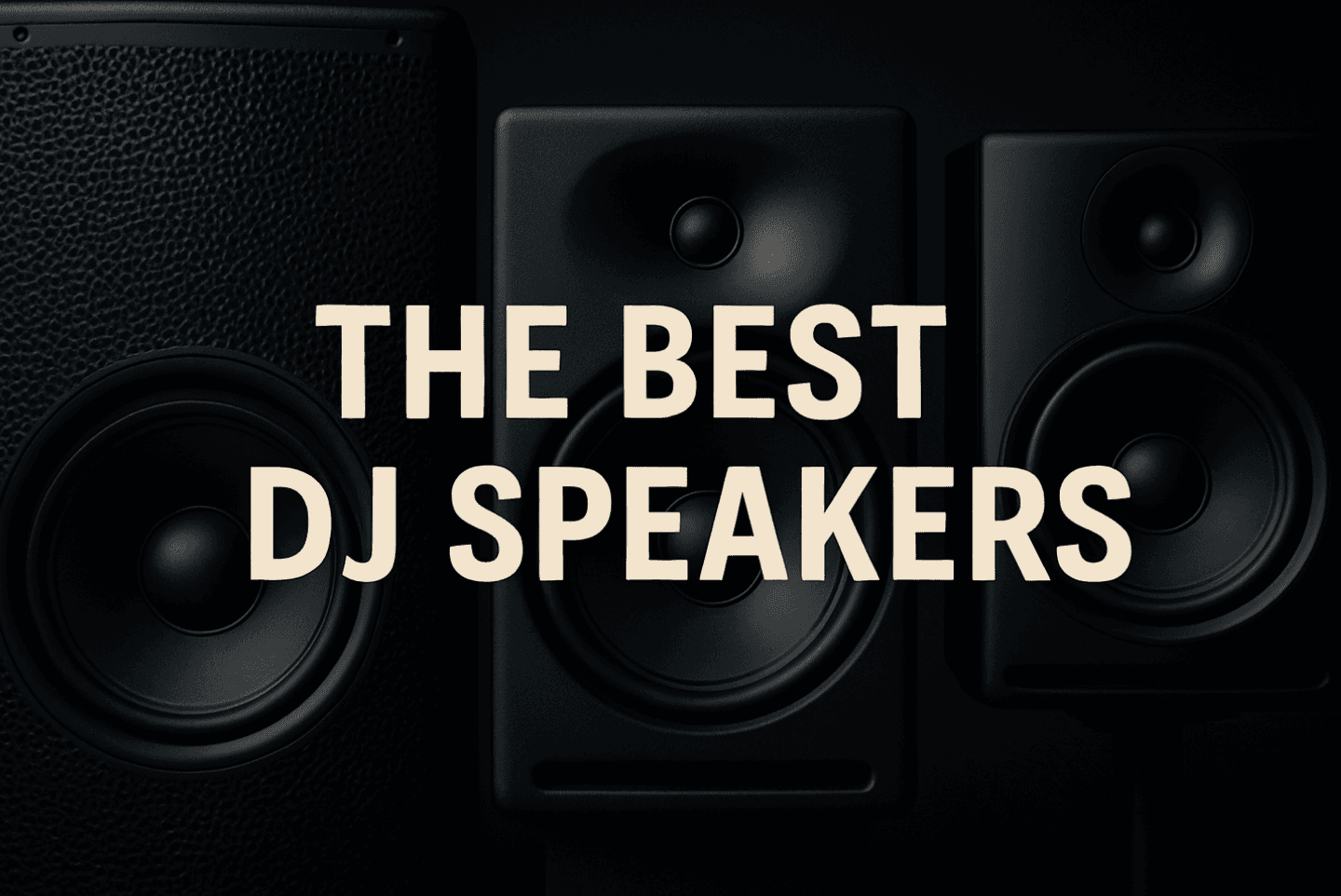 the best dj speakers and dj loudspeakers