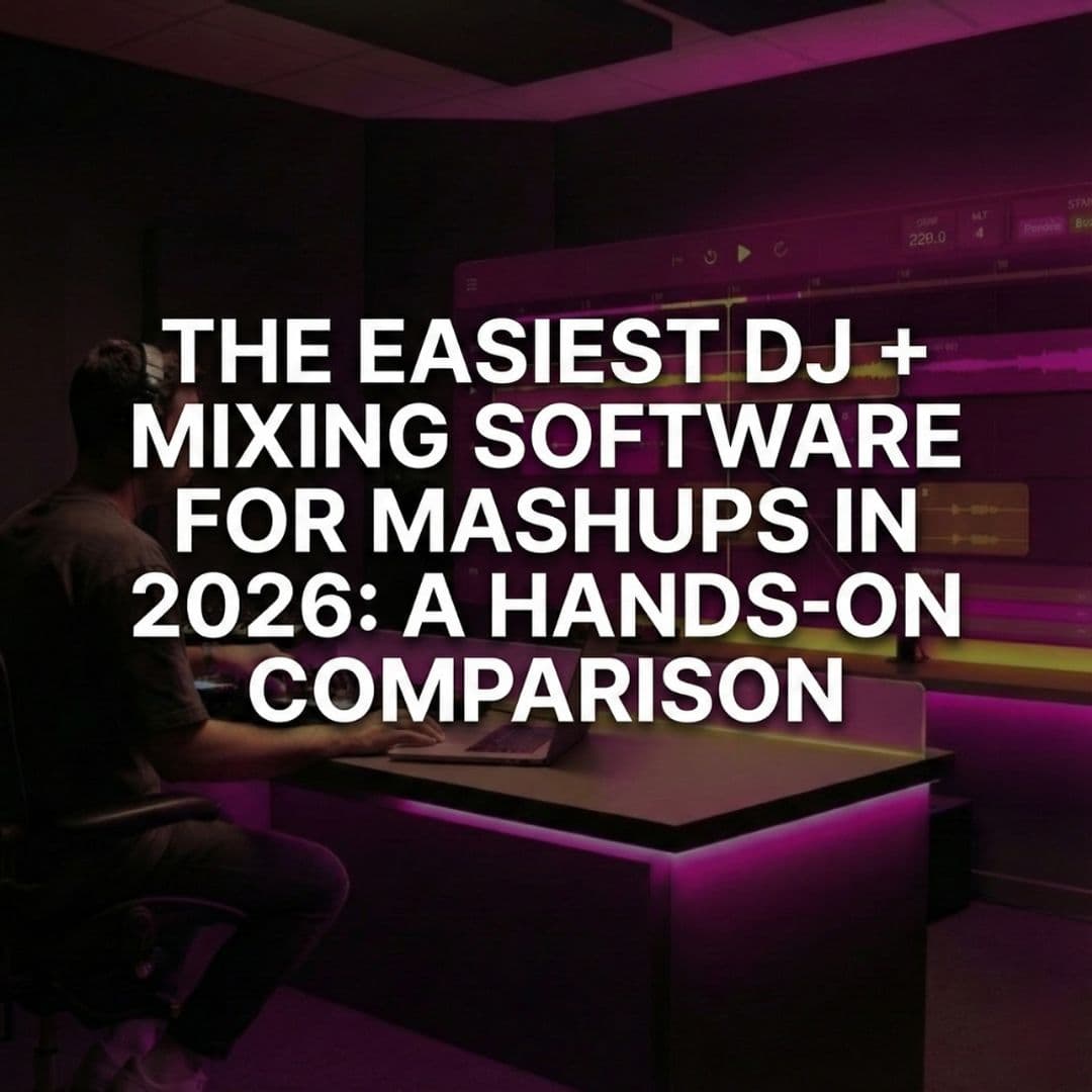 The Easiest DJ + Mixing Software for Mashups in 2026