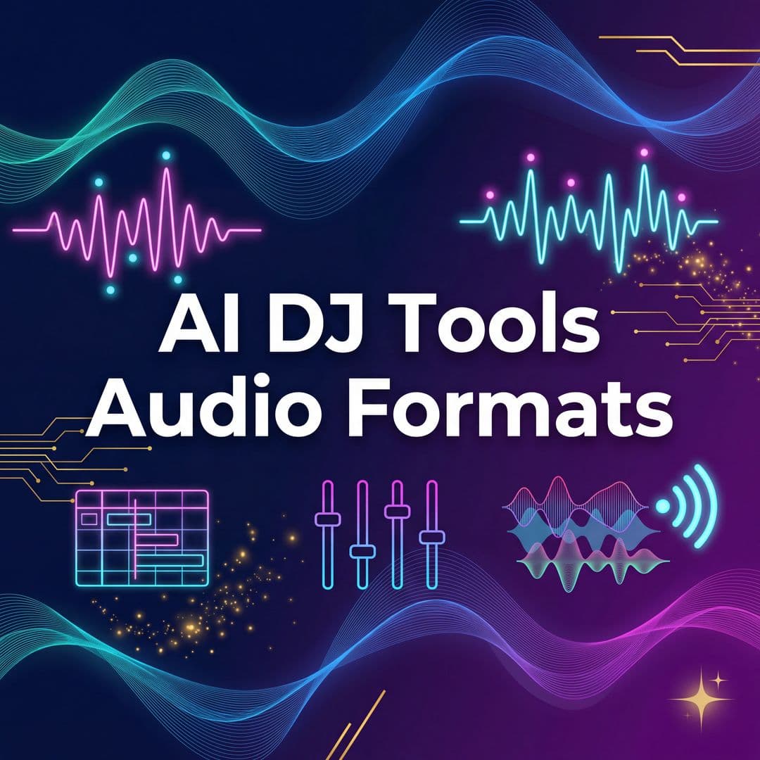 AI DJ Tools Audio Formats