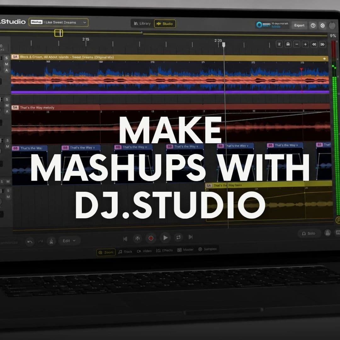 AI Mashup Maker Make Mashups with DJ.Studio