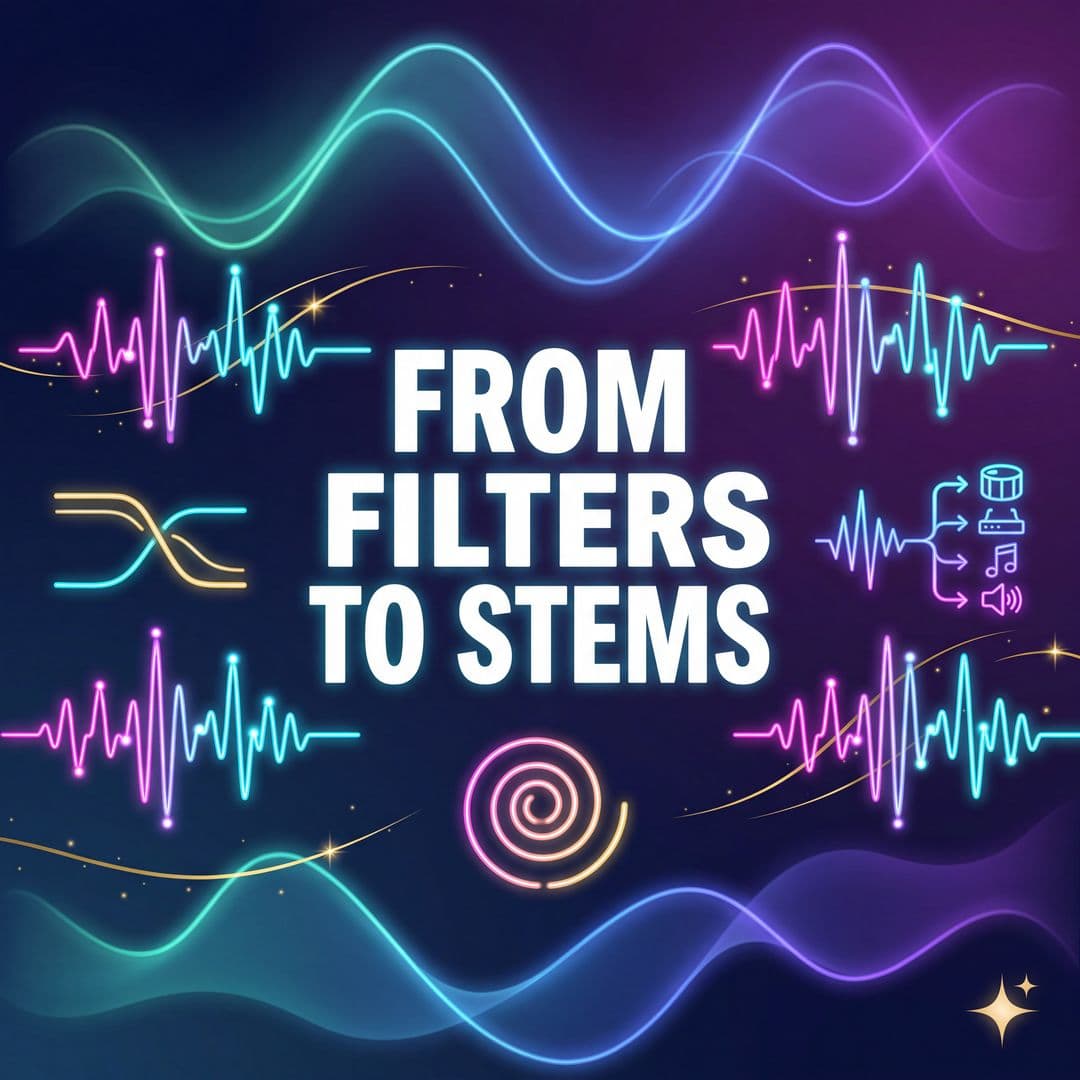 From Filters to Stems