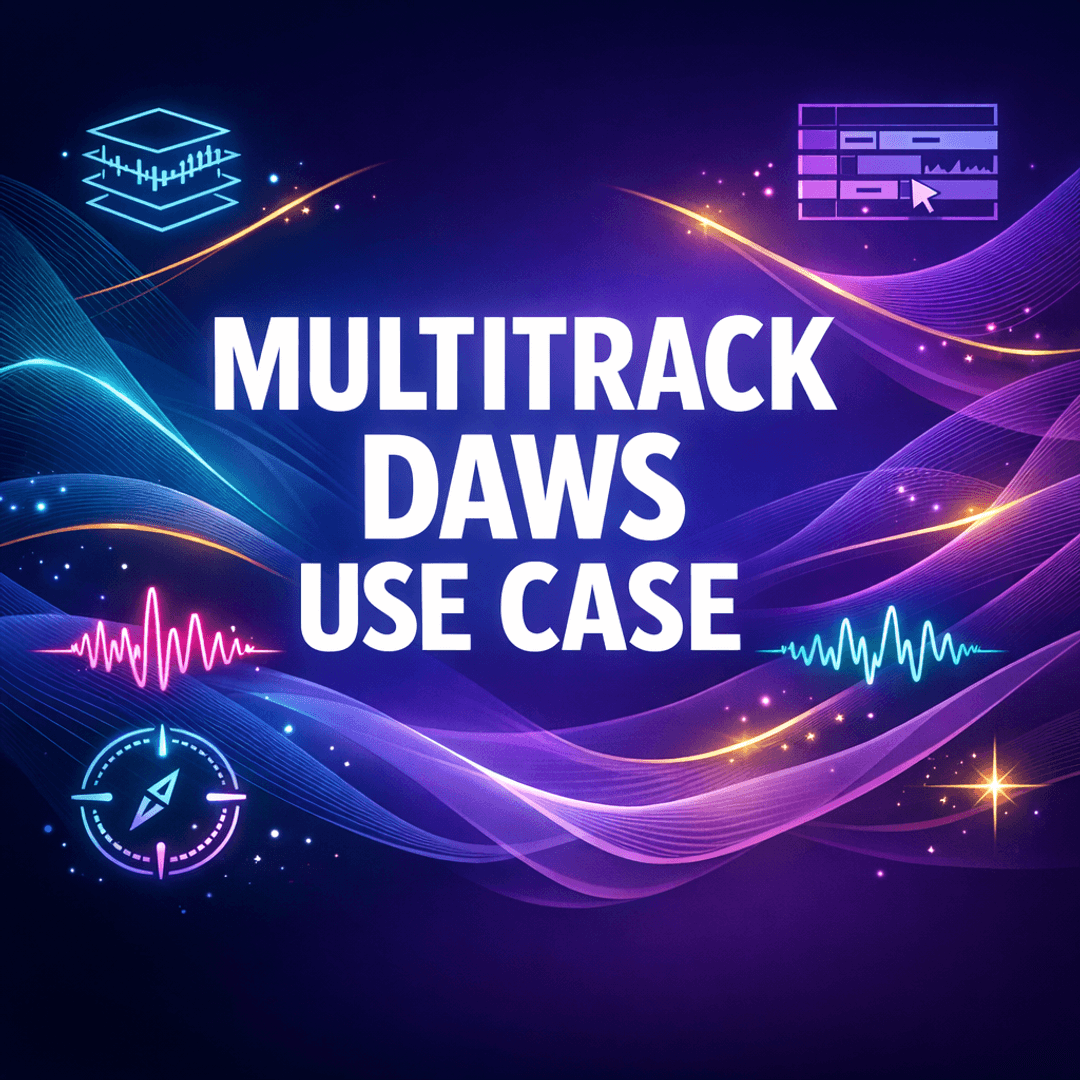 Multitrack DAWs Use Case