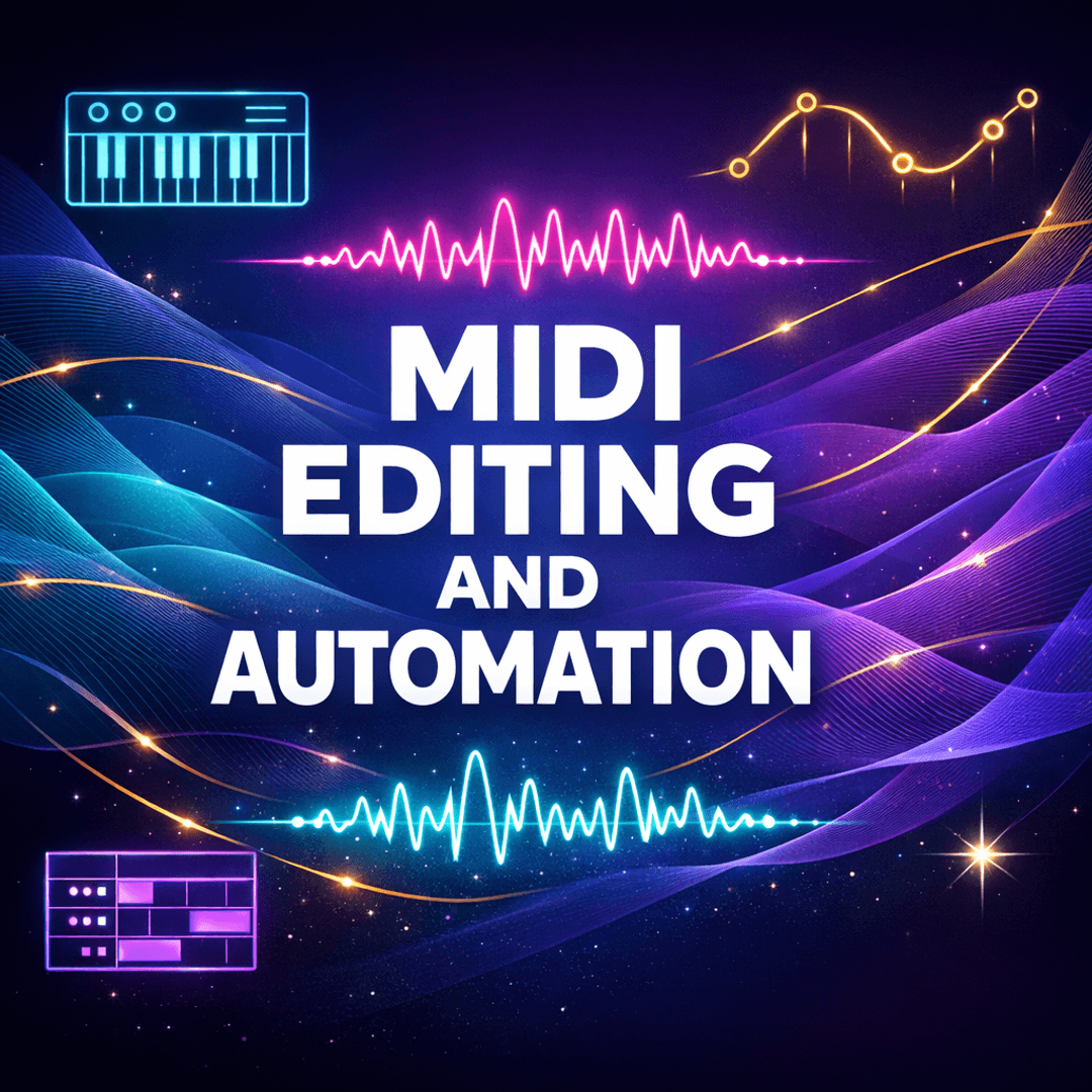 MIDI Editing And Automation
