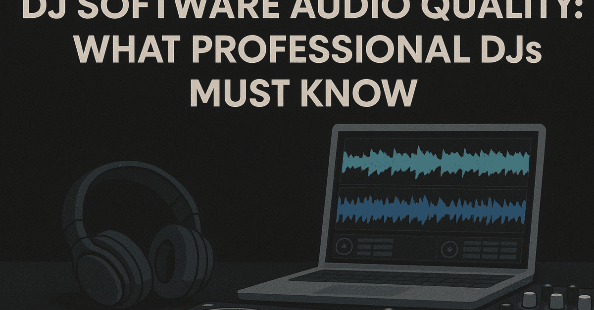 dj software audio quality for pro djs