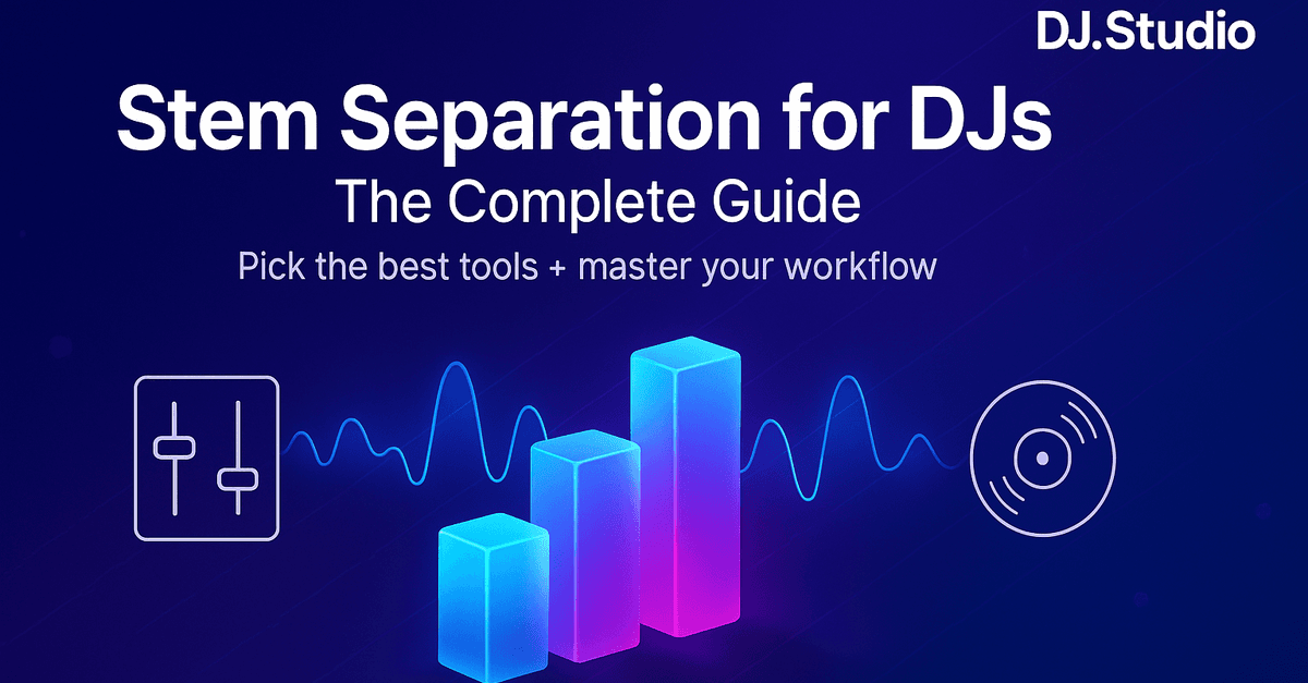 Stem separation for DJs