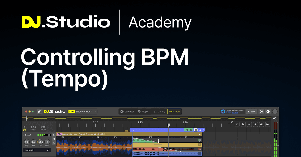Academy - Controlling BPM