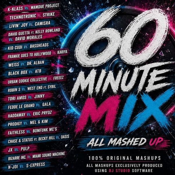 Cover art for Massive Mash Up - Over 40 tracks in 60 minutes - All original Mash Ups by Craig J DJ