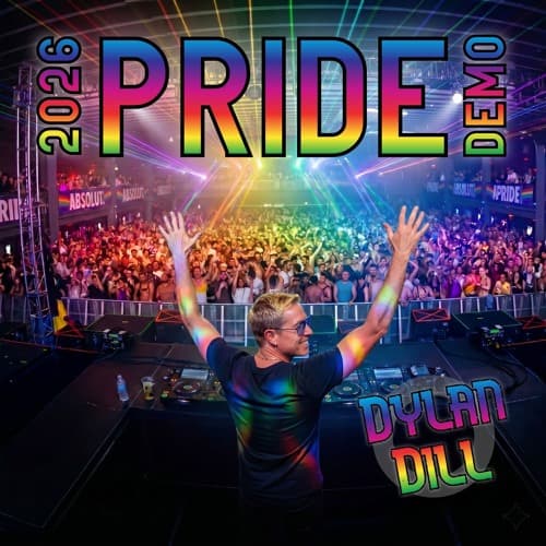 Cover art for 2026 World Pride Demo by Dylan Dill