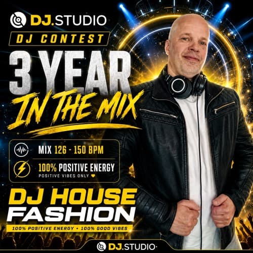 Cover art for DJ Studio Contest (3YearsInTheMix) by DJ House Fashion
