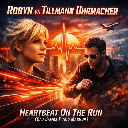 Cover art for Heartbeat on the the run mashup by Gav James