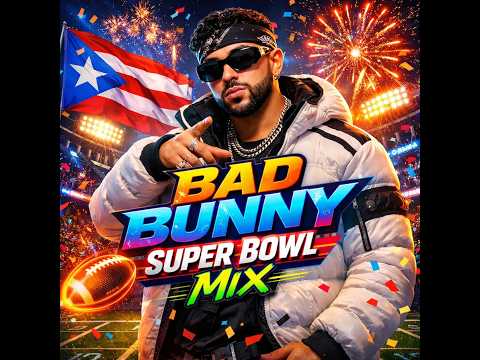 Cover art for Bad Bunny Super Bowl Mix by DjRumbad