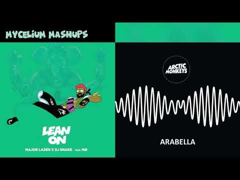 Cover art for Lean On Arabella (Arctic Monkeys x Major Lazer & DJ Snake ft. MØ) mashup by Mycelium Mashups