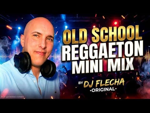 Cover art for Old School Reggaeton Mini Mix by DJ Flecha Cuba